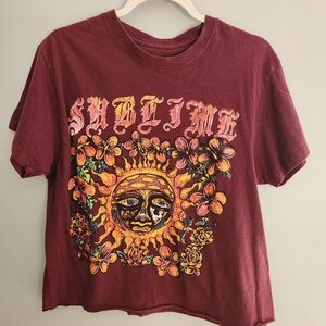 Sublime Maroon Graphic Tee